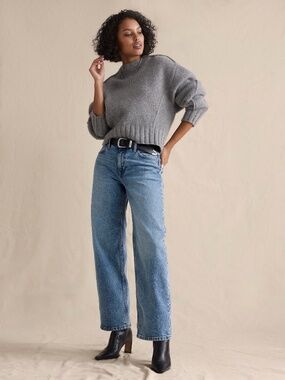 Banan Republic MID-RISE 90S LOOSE JEAN size 26